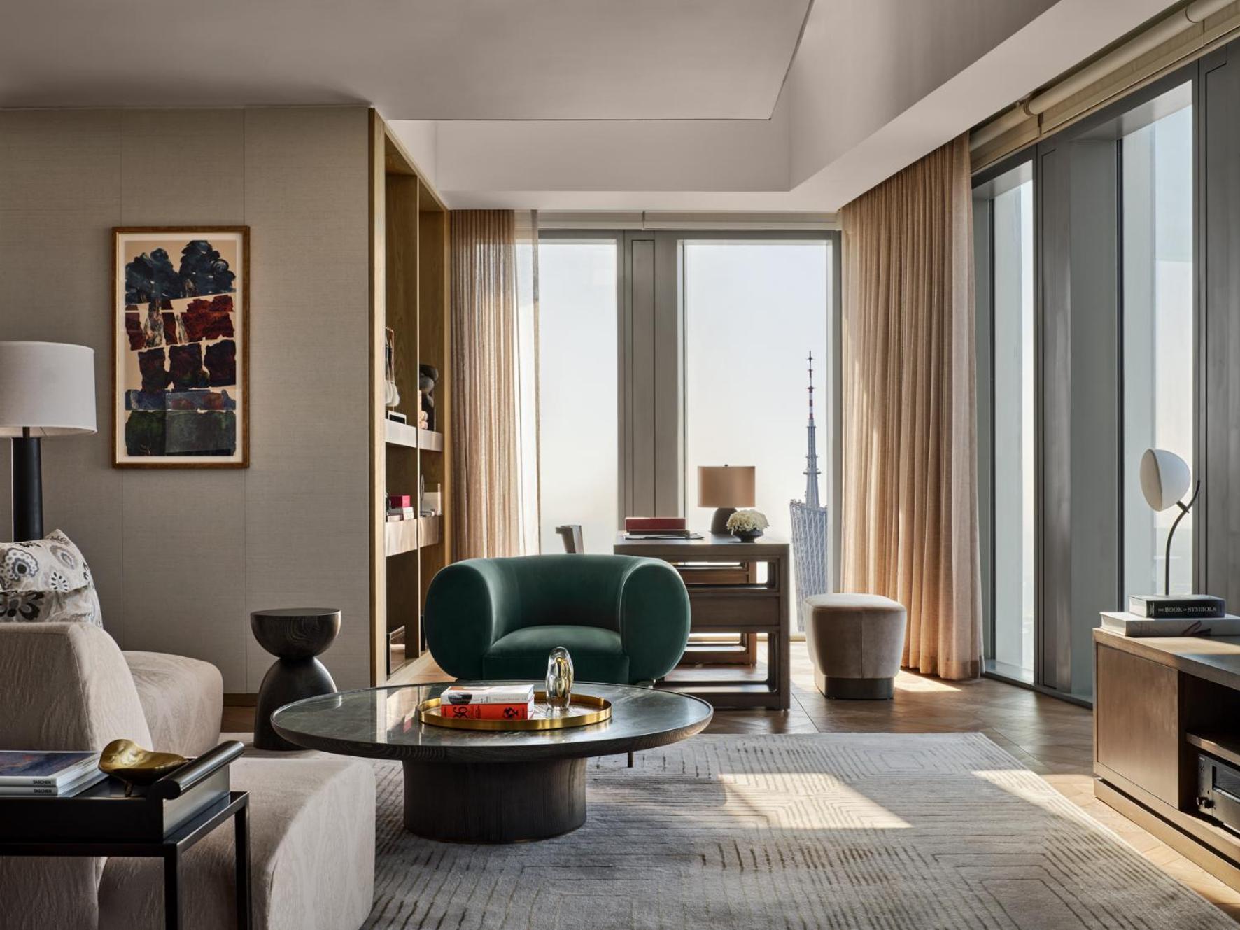 Rosewood Guangzhou, Enjoy Free Shuttle Bus Service Between The Hotel And The Canton Fair Complex During The Canton Fair Luaran gambar